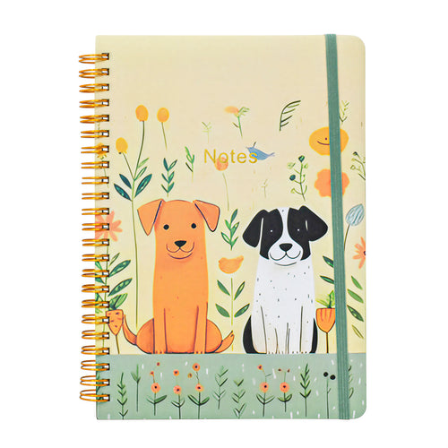 Hardcover Notebook - Dogs