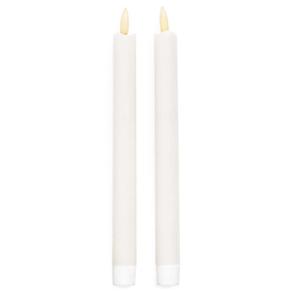 Set of 2 LED candles - White