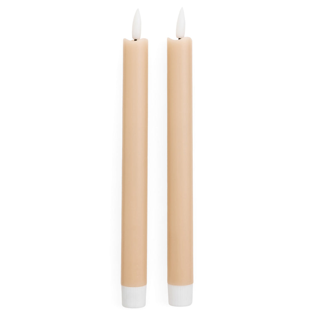 Ensemble de bougie LED (2) - Naturel