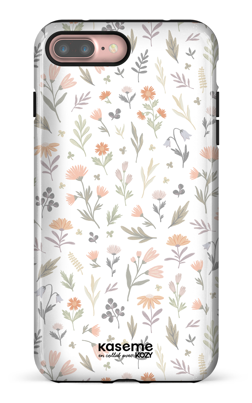 Étui impact pour cellulaire - Tendre floraison