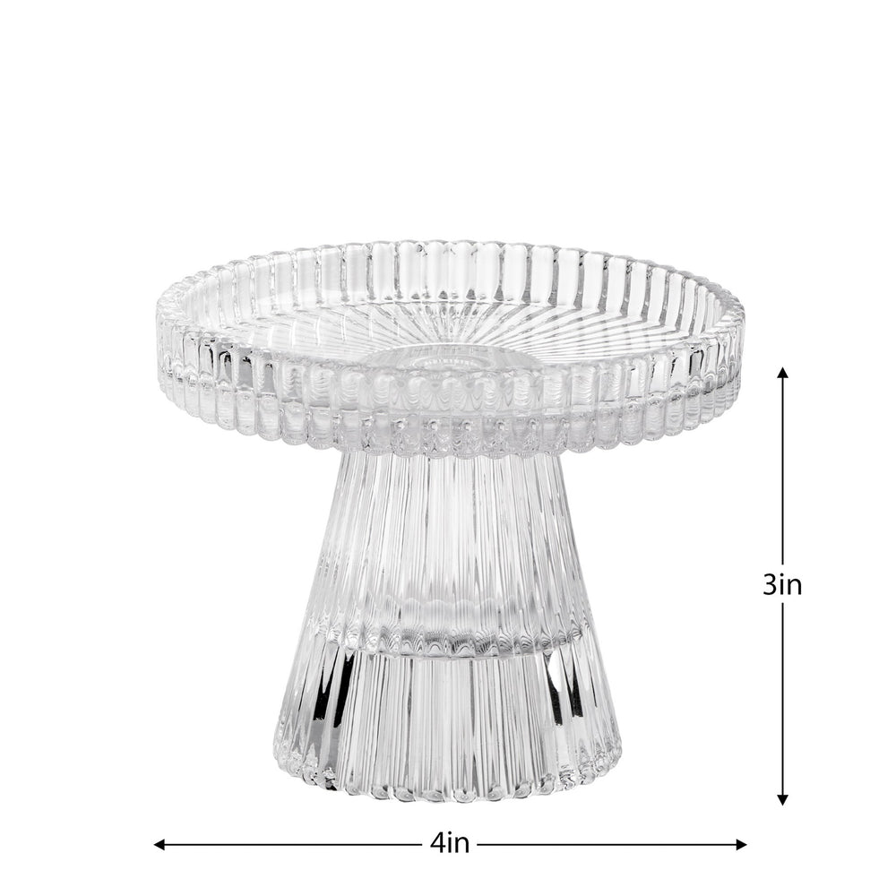 Porte-pilier réversible en verre