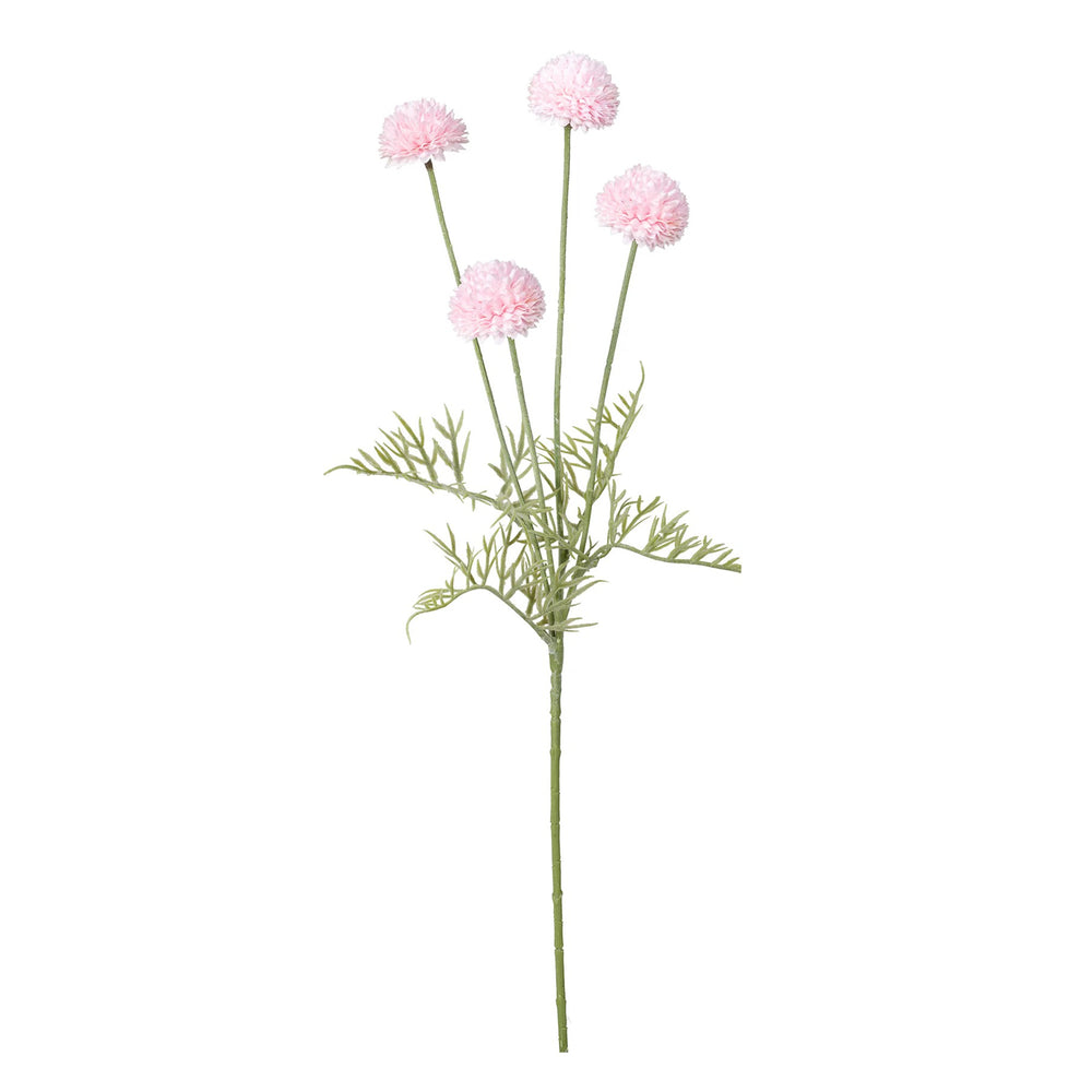 Tige de pompons - Rose
