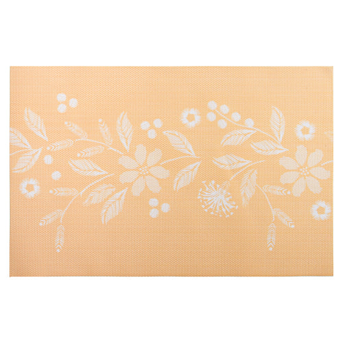 Napperon floral - Jaune||Flowers placemat - Yellow