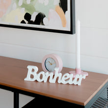 "Bonheur" en bois décoratif