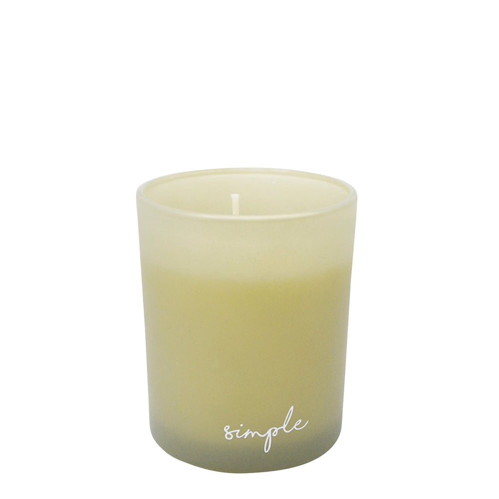 Small candle Simple - Sage green