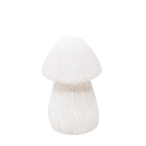 Champignon décoratif - Blanc