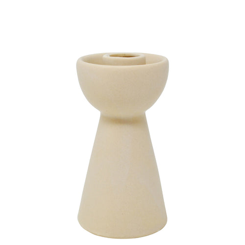 Cream candle holder - Classico