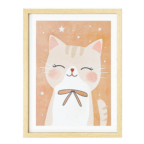 Natural frame - Starry cat