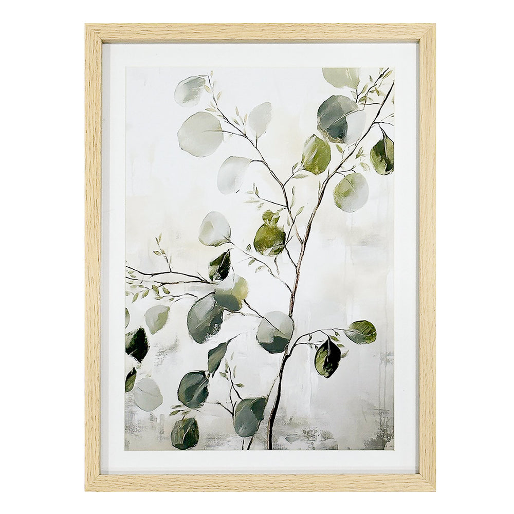 Natural frame - Eucalyptus branch