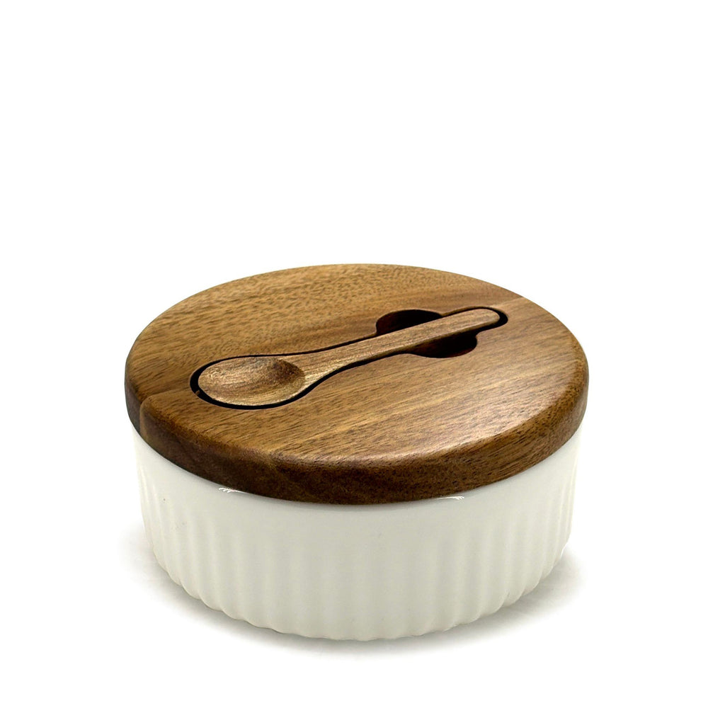 Salt hand & spoon