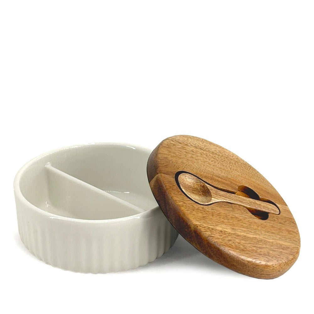 Salt hand & spoon