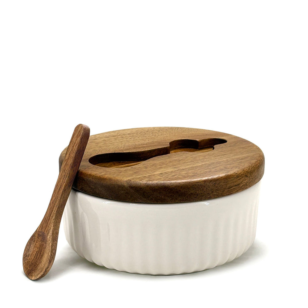 Salt hand & spoon