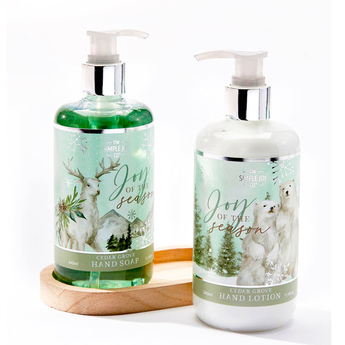 Hand soap & lotion set - Cedar grove