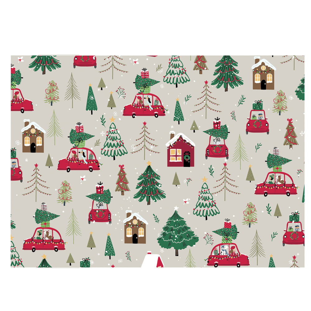 Recyclable paper placemats - Christmas