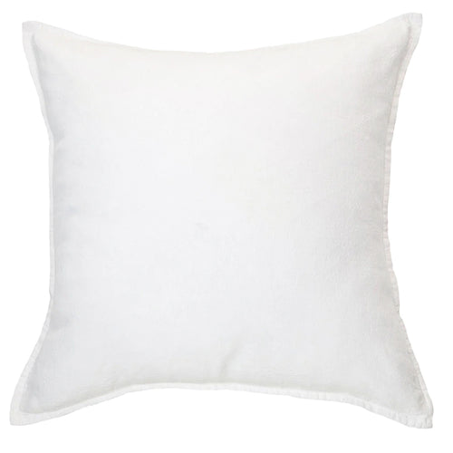 European white cushion - Linen Stone Wash