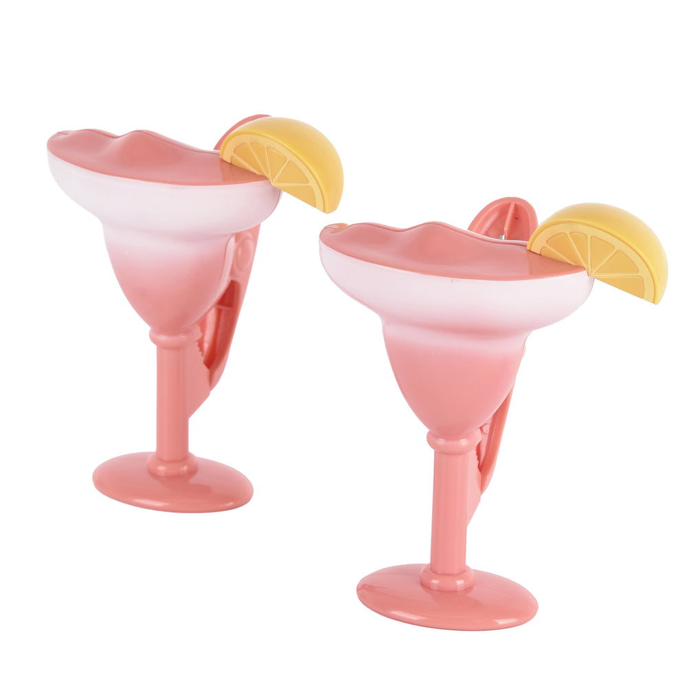 Beach towel clips - Cocktails