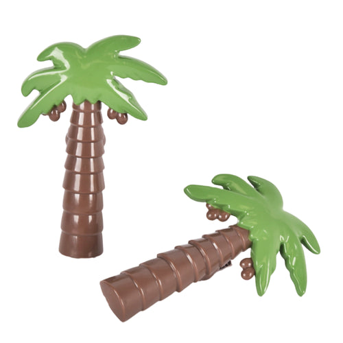 Beach towel clips - Palm trees