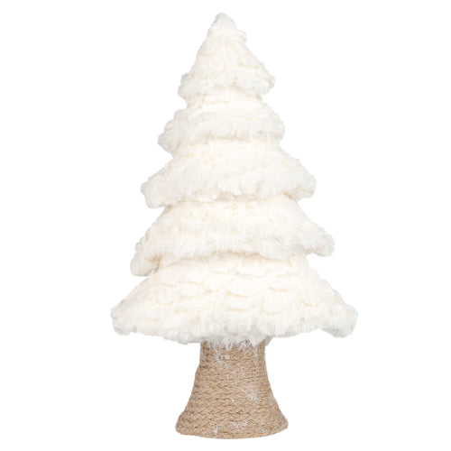 White plush fir tree