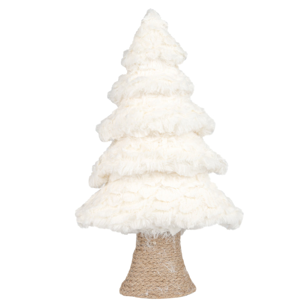 White plush fir tree