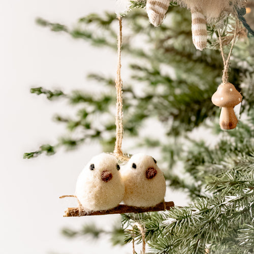 Ornament - Perched birds