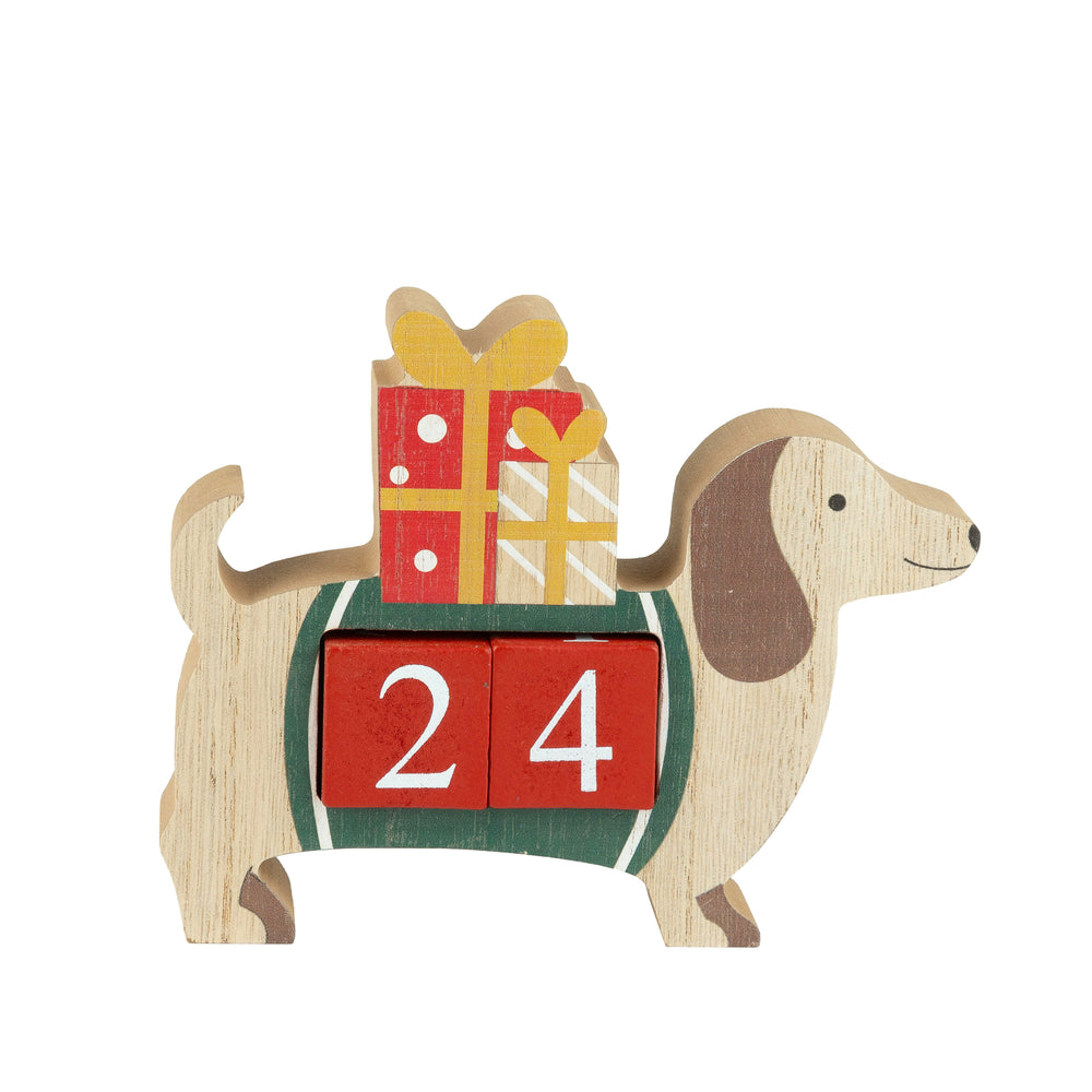 Calendrier de Noël - Chien