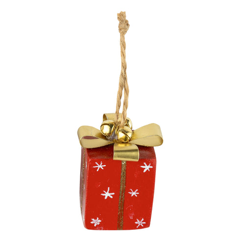 Ornament - Red Christmas gift