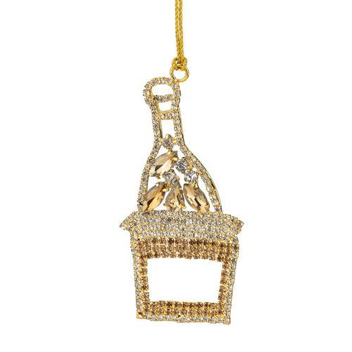 Ornament - champagne bottle