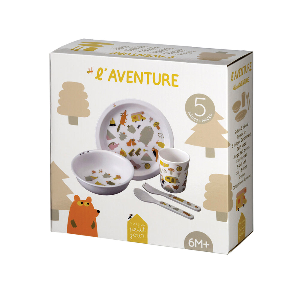 5-piece meal set - L'aventure