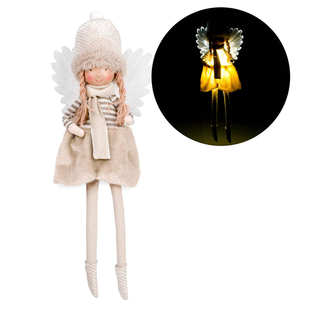 Illuminated fairy figurine - Braids