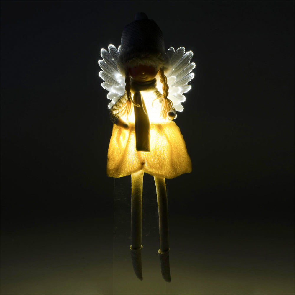 Illuminated fairy figurine - Braids