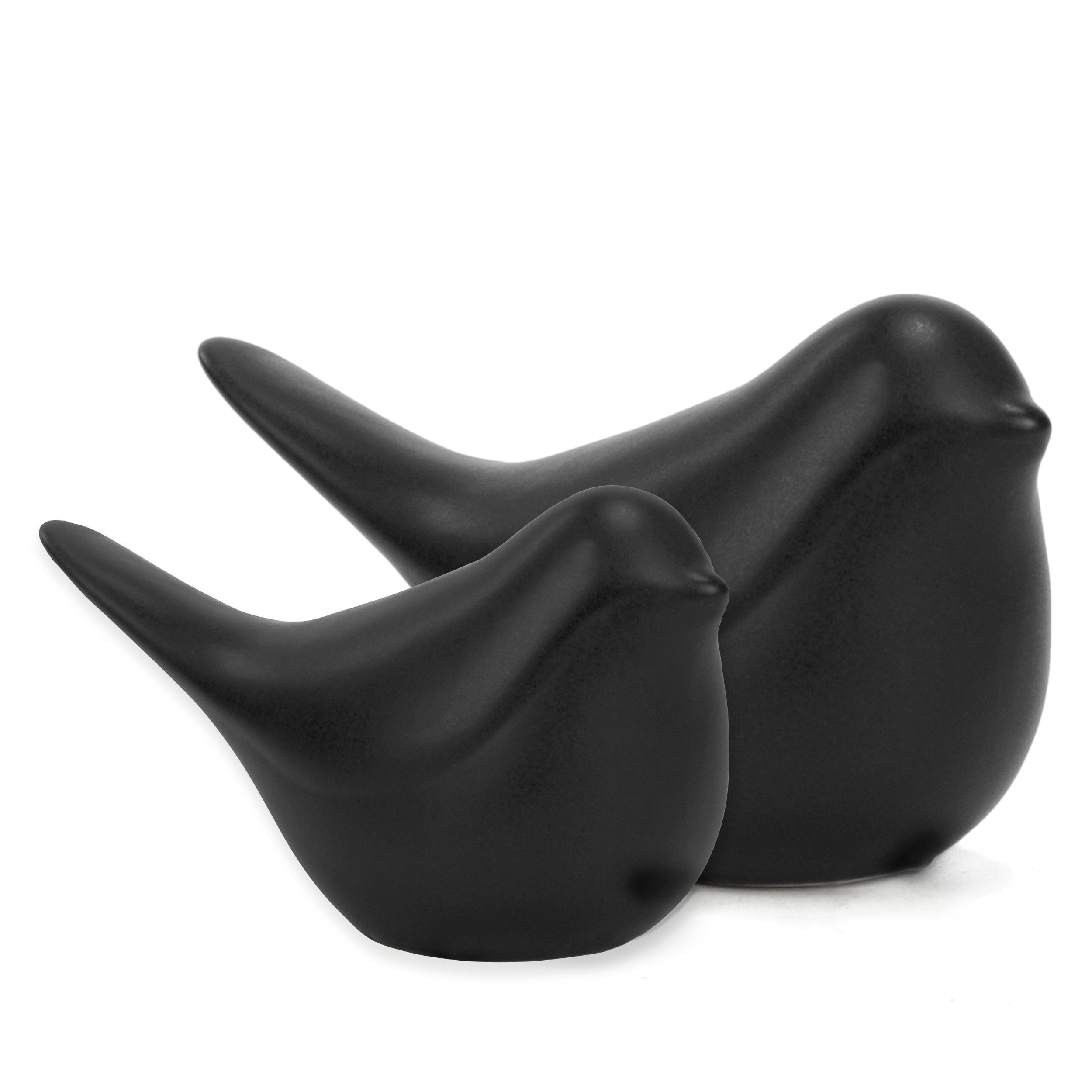 Decorative bird Black Decorative objects Boutique Kozy