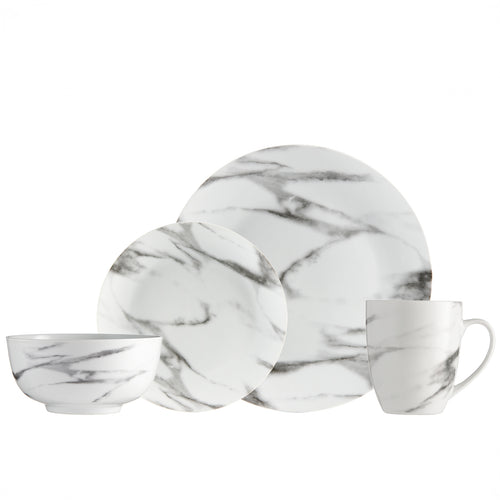 Ensemble de vaisselle marbre - Gris