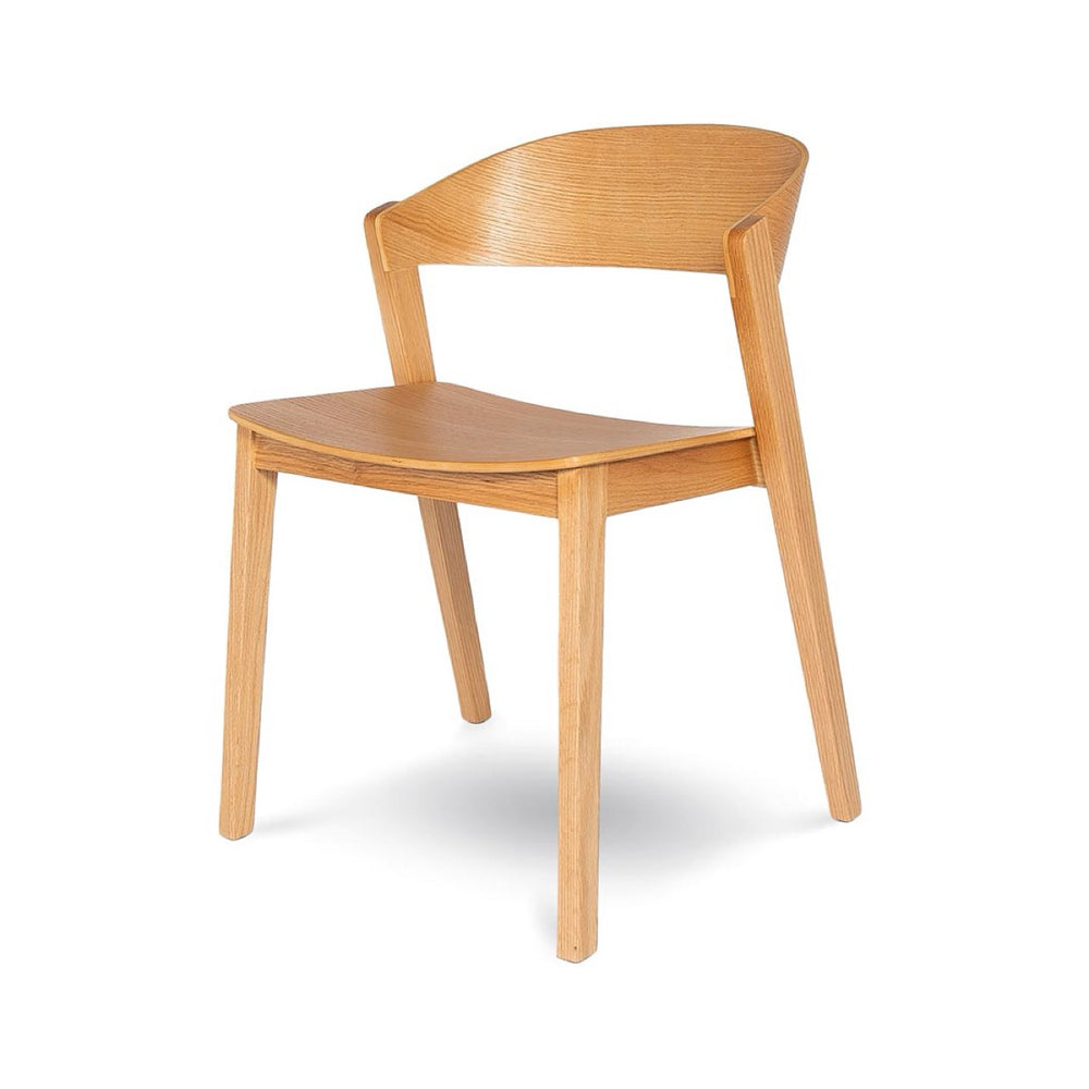 Natural stackable chair - Astrid