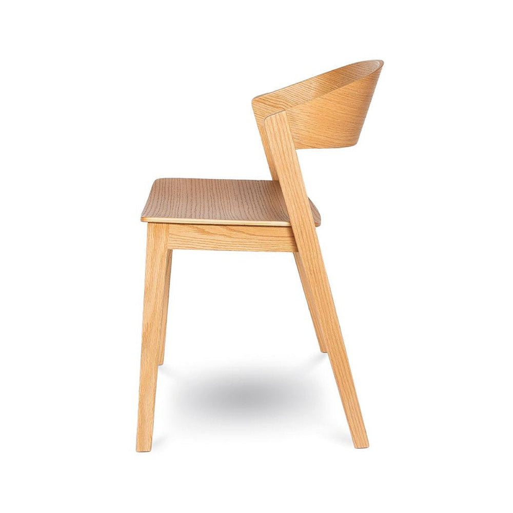 Natural stackable chair - Astrid