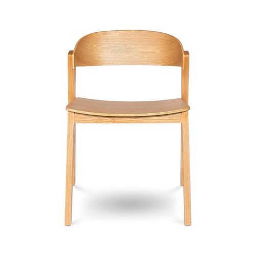 Natural stackable chair - Astrid