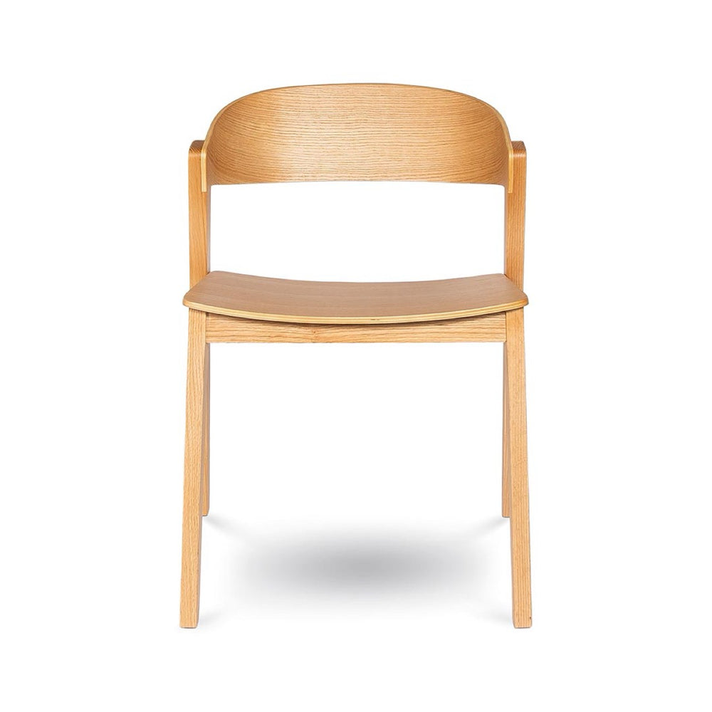 Natural stackable chair - Astrid