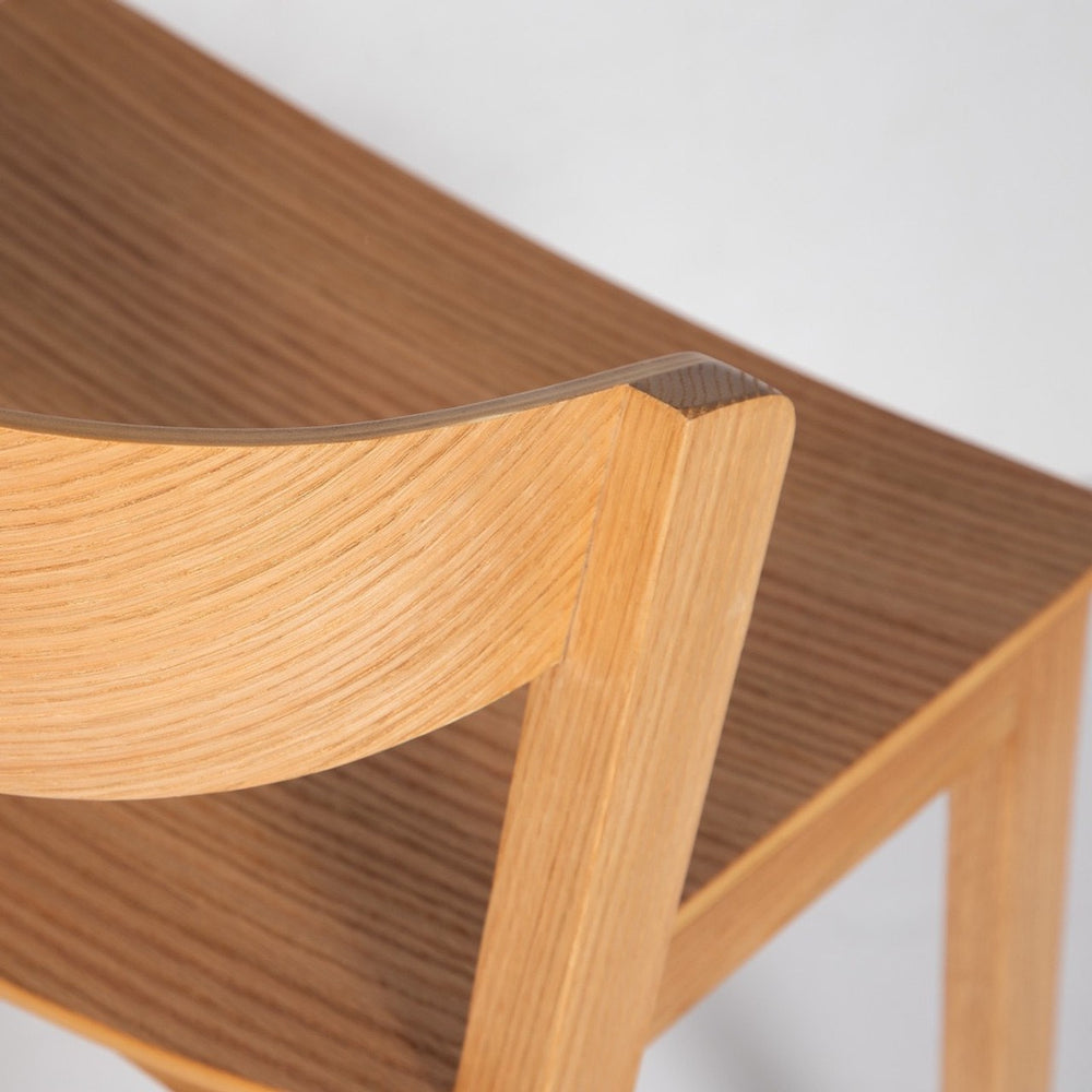 Natural stackable chair - Astrid