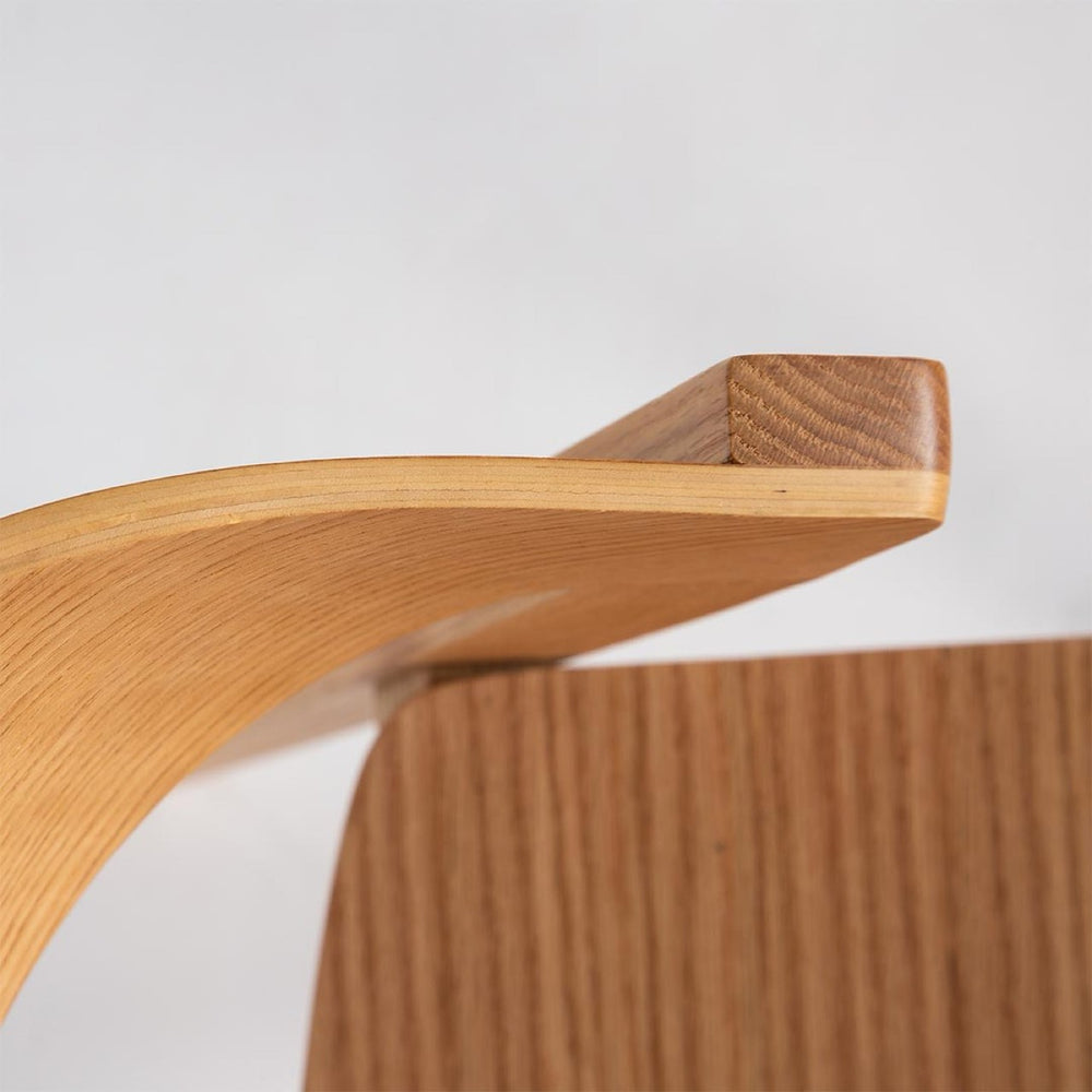 Natural stackable chair - Astrid