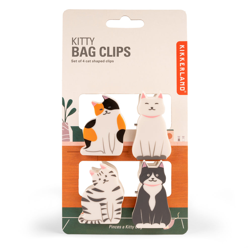 Bag clip set - Cats