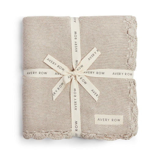 Couverture en tricot - Stone