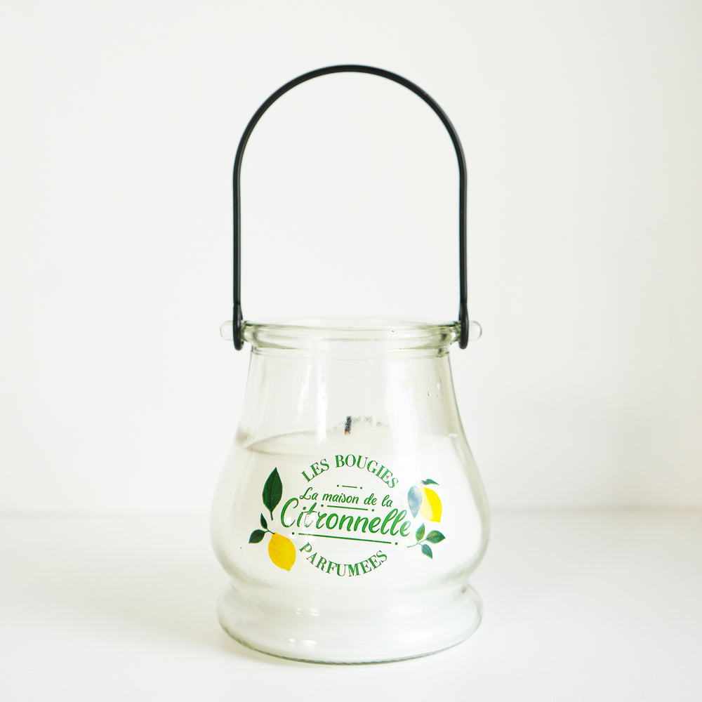 Bougie d’extérieur à la citronnelle – Lumière changeante