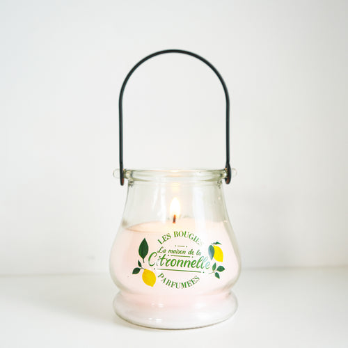 Bougie d’extérieur à la citronnelle – Lumière changeante