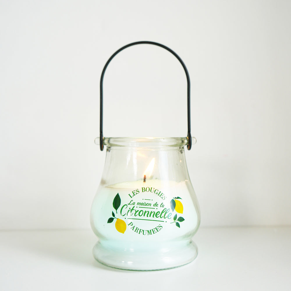 Bougie d’extérieur à la citronnelle – Lumière changeante