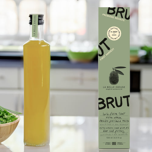 Huile d'olive Brut extra vierge||Extra virgin raw olive oil