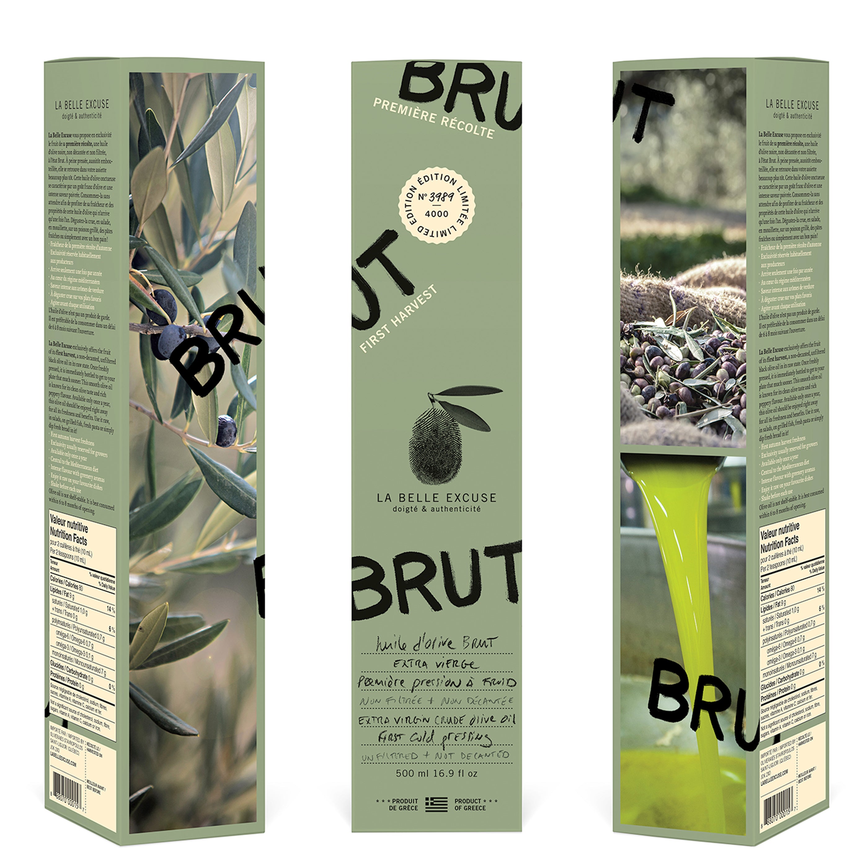 Extra virgin crude olive oil | Gourmet | Boutique Kozy