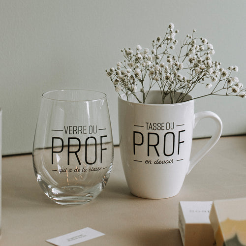 Duo verre & tasse - Prof