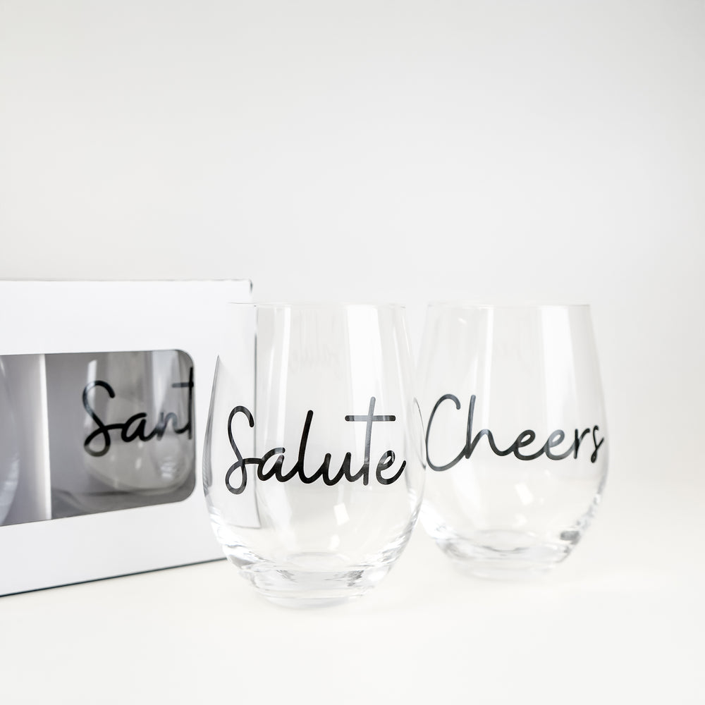 Ensemble de 4 verres à vin - Santé