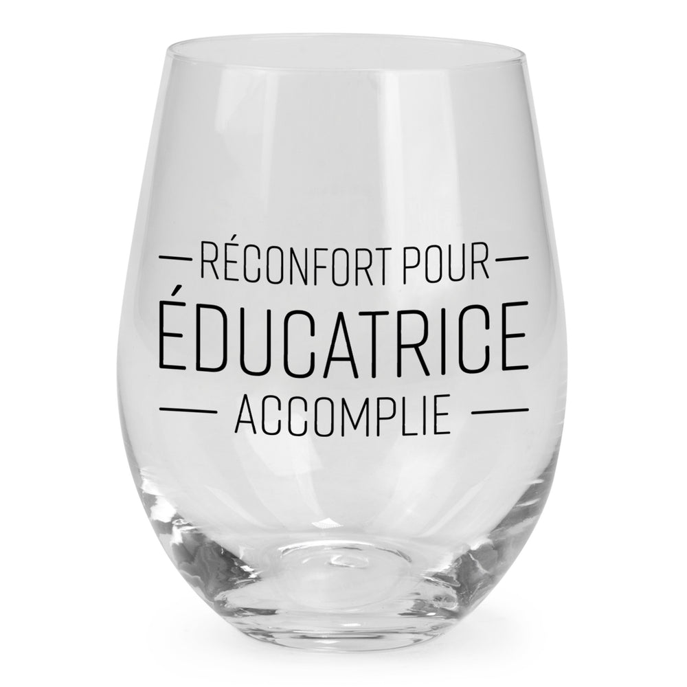 Wine glass & mug duo - Éducatrice