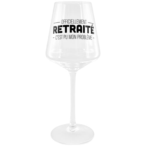 Wine glass - Officially retired