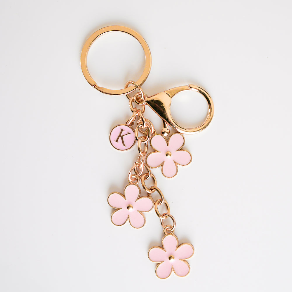 Porte-clé rose - Daisy